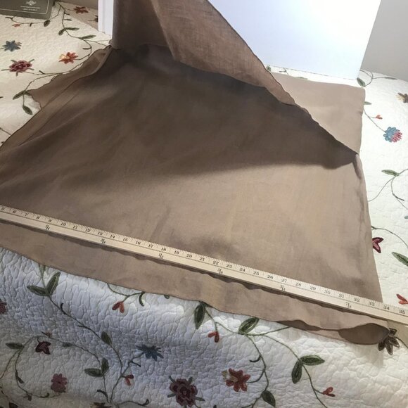 Cocktail Brand Large Brown Dress Layered Vintage​​​ - Picture 6 of 8